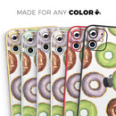 Yummy Donuts Galore - Protective Skin Wrap & Decal – Compatible with iPhone SE to iPhone 17 Pro Max (All Models)