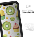 Yummy Galore Bakery Green Treats V1 - Skin Kit for the iPhone OtterBox Cases