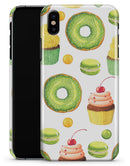 Yummy Galore Bakery Green Treats V1 - iPhone X Clipit Case