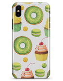 Yummy Galore Bakery Green Treats V1 - iPhone X Clipit Case