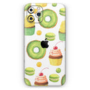 Yummy Galore Bakery Green Treats V1 - Protective Skin Wrap & Decal – Compatible with iPhone SE to iPhone 17 Pro Max (All Models)
