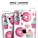 Yummy Galore Bakery Treats - Protective Skin Wrap & Decal – Compatible with iPhone SE to iPhone 17 Pro Max (All Models)