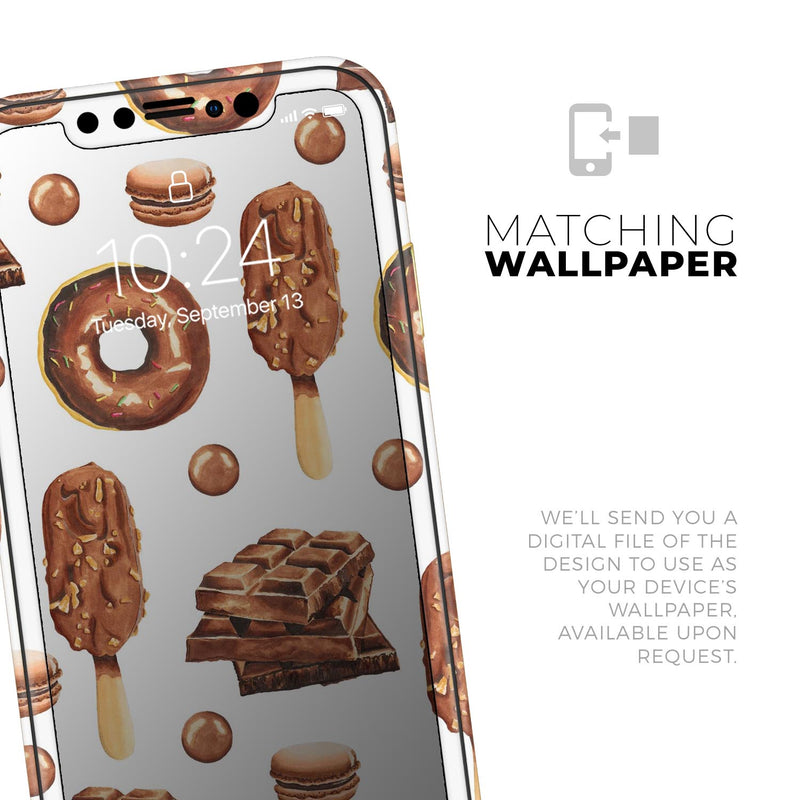 Yummy Galore Bakery Treats v2 - Protective Skin Wrap & Decal – Compatible with iPhone SE to iPhone 17 Pro Max (All Models)