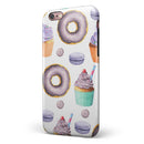 Yummy Galore Bakery Treats v3 iPhone 6/6s or 6/6s Plus 2-Piece Hybrid INK-Fuzed Case