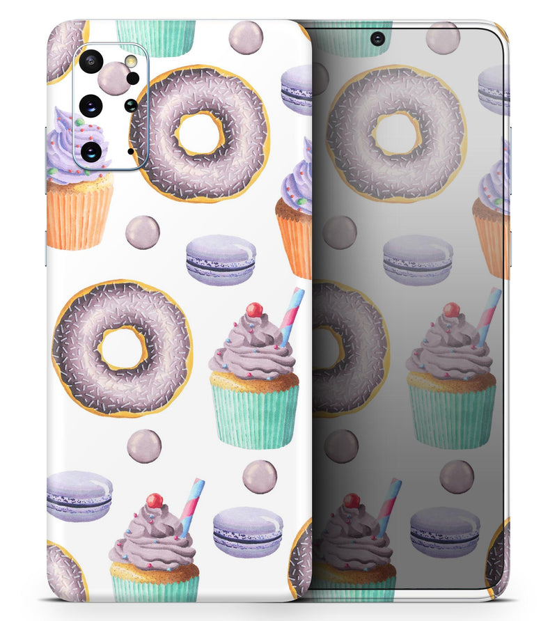 Yummy Galore Bakery Treats v3 - Skin-Kit for the Samsung Galaxy S-Series S20, S20 Plus, S20 Ultra , S10 & others (All Galaxy Devices Available)
