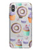 Yummy Galore Bakery Treats v3 - Crystal Clear Hard Case for the iPhone XS MAX, XS & More (ALL AVAILABLE)