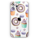 Yummy Galore Bakery Treats v3 - Protective Skin Wrap & Decal – Compatible with iPhone SE to iPhone 17 Pro Max (All Models)