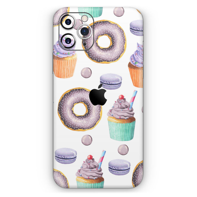 Yummy Galore Bakery Treats v3 - Protective Skin Wrap & Decal – Compatible with iPhone SE to iPhone 17 Pro Max (All Models)