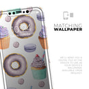 Yummy Galore Bakery Treats v3 - Protective Skin Wrap & Decal – Compatible with iPhone SE to iPhone 17 Pro Max (All Models)