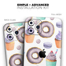 Yummy Galore Bakery Treats v3 - Protective Skin Wrap & Decal – Compatible with iPhone SE to iPhone 17 Pro Max (All Models)