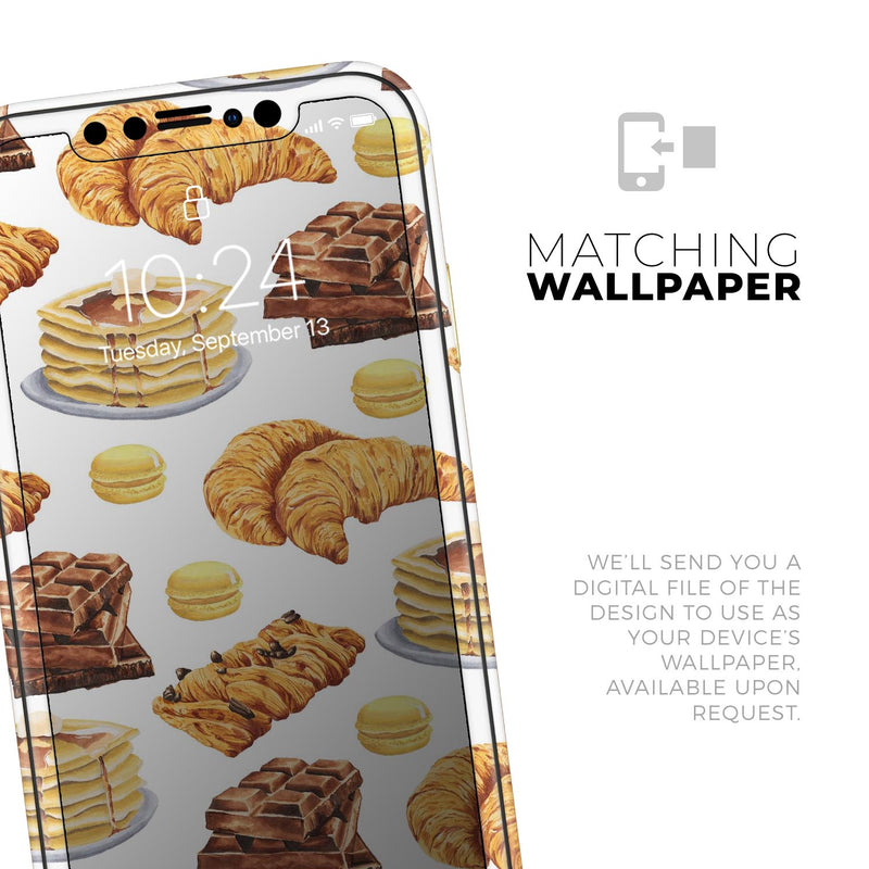 Yummy Galore Bakery Treats v5 - Protective Skin Wrap & Decal – Compatible with iPhone SE to iPhone 17 Pro Max (All Models)