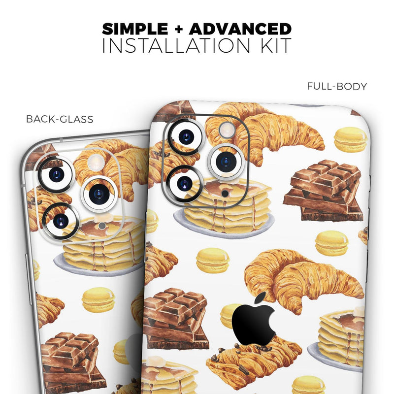 Yummy Galore Bakery Treats v5 - Protective Skin Wrap & Decal – Compatible with iPhone SE to iPhone 17 Pro Max (All Models)
