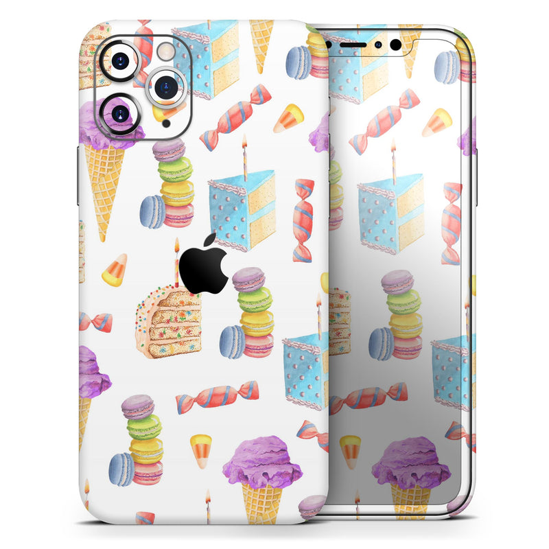 Yummy Galore Bakery Treats v6 - Protective Skin Wrap & Decal – Compatible with iPhone SE to iPhone 17 Pro Max (All Models)