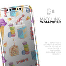 Yummy Galore Bakery Treats v6 - Protective Skin Wrap & Decal – Compatible with iPhone SE to iPhone 17 Pro Max (All Models)