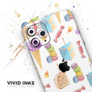 Yummy Galore Bakery Treats v6 - Protective Skin Wrap & Decal – Compatible with iPhone SE to iPhone 17 Pro Max (All Models)