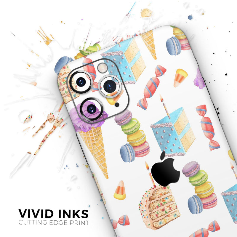 Yummy Galore Bakery Treats v6 - Protective Skin Wrap & Decal – Compatible with iPhone SE to iPhone 17 Pro Max (All Models)