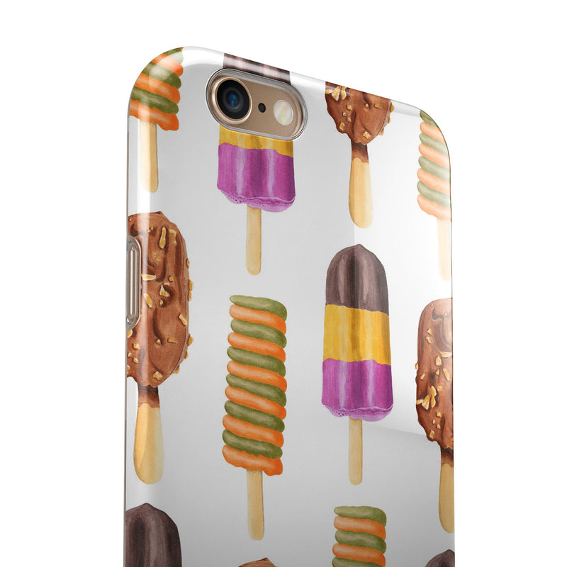 Yummy Galore Ice Cream Treats iPhone 6/6s or 6/6s Plus 2-Piece Hybrid INK-Fuzed Case