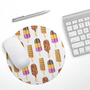 Yummy Galore Ice Cream Treats// WaterProof Rubber Foam Backed Anti-Slip Mouse Pad for Home Work Office or Gaming Computer Desk