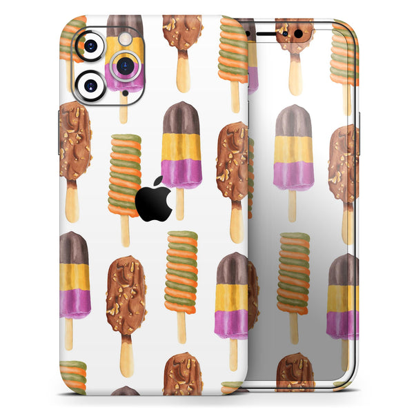 Yummy Galore Ice Cream Treats - Protective Skin Wrap & Decal – Compatible with iPhone SE to iPhone 17 Pro Max (All Models)