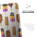Yummy Galore Ice Cream Treats - Protective Skin Wrap & Decal – Compatible with iPhone SE to iPhone 17 Pro Max (All Models)