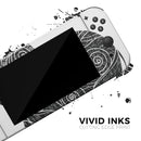 Zendoodle Elephant // Skin Decal Wrap Kit for Nintendo Switch Console & Dock, Joy-Cons, Pro Controller, Lite, 3DS XL, 2DS XL, DSi, or Wii