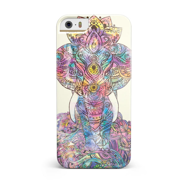 Zendoodle Sacred Elephant iPhone 5/5S/SE INK-Fuzed Case