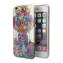 Zendoodle Sacred Elephant iPhone 6/6s or 6/6s Plus 2-Piece Hybrid INK-Fuzed Case