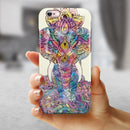 Zendoodle Sacred Elephant iPhone 6/6s or 6/6s Plus 2-Piece Hybrid INK-Fuzed Case