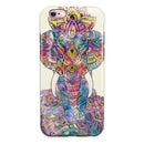 Zendoodle Sacred Elephant iPhone 6/6s or 6/6s Plus 2-Piece Hybrid INK-Fuzed Case