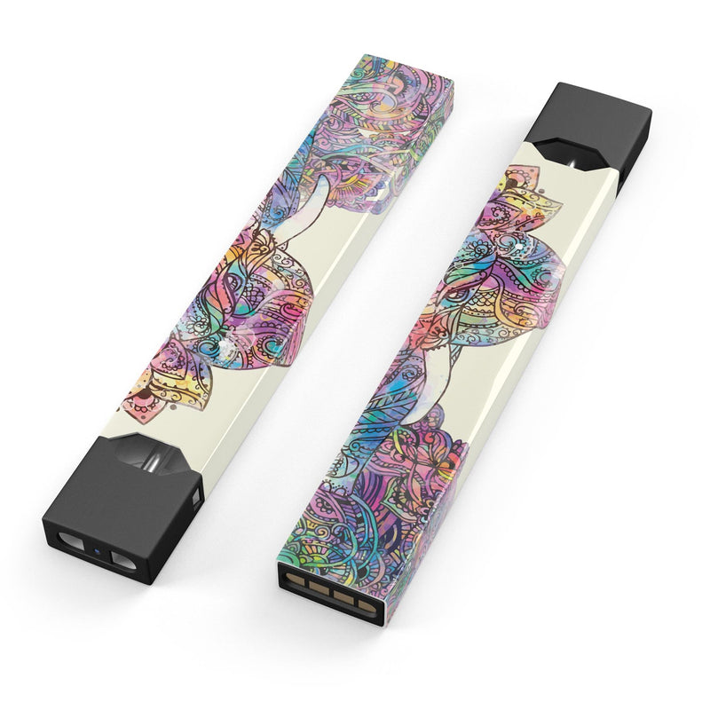 Skin Decal Kit for the Pax JUUL - Zendoodle Sacred Elephant