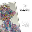 Zendoodle Sacred Elephant - Full Body Skin Decal for the Apple iPad Pro 12.9", 11", 10.5", 9.7", Air or Mini (All Models Available)