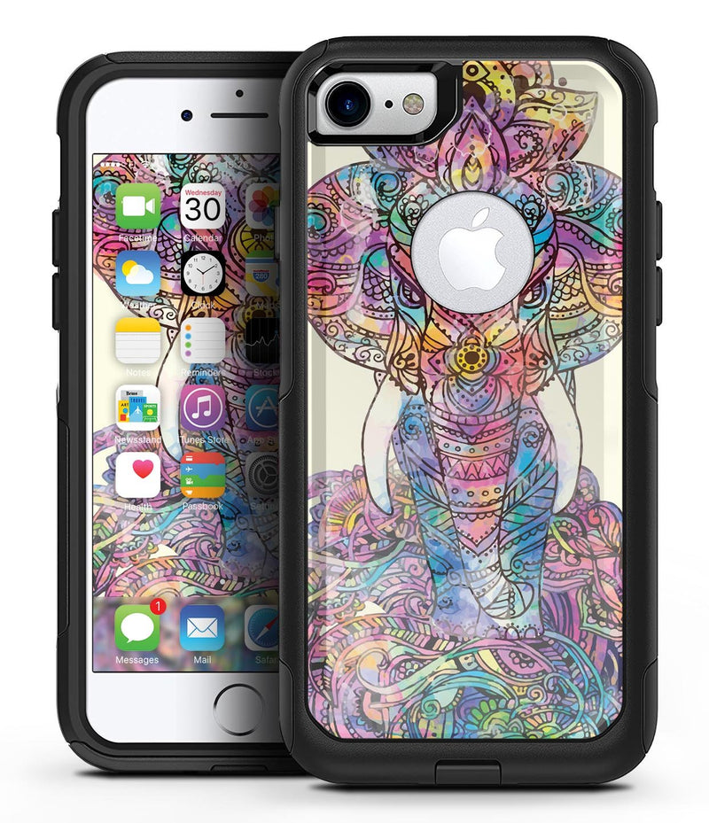 Zendoodle Sacred Elephant - iPhone 7 or 8 OtterBox Case & Skin Kits