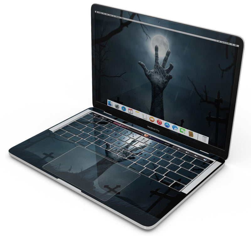 Zombie Alive - Skin Decal Wrap Kit Compatible with the Apple MacBook Pro, Pro with Touch Bar or Air (11", 12", 13", 15" & 16" - All Versions Available)