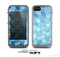 The Abstract Blue Cubed Skin for the Apple iPhone 5c LifeProof Case