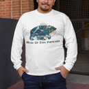 HUEF Unisex "Color Bear" Long sleeve T-shirt