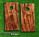 Warped Wood Skin-set for a pair of Cornhole Boards