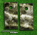 Grungy Camo Skin-set for a pair of Cornhole Boards