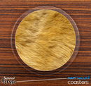 The Furry Animal Skinned Foam-Backed Coaster Set