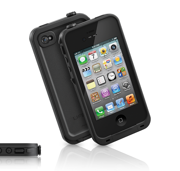 The Black LifeProof Case for the iPhone 4/4s