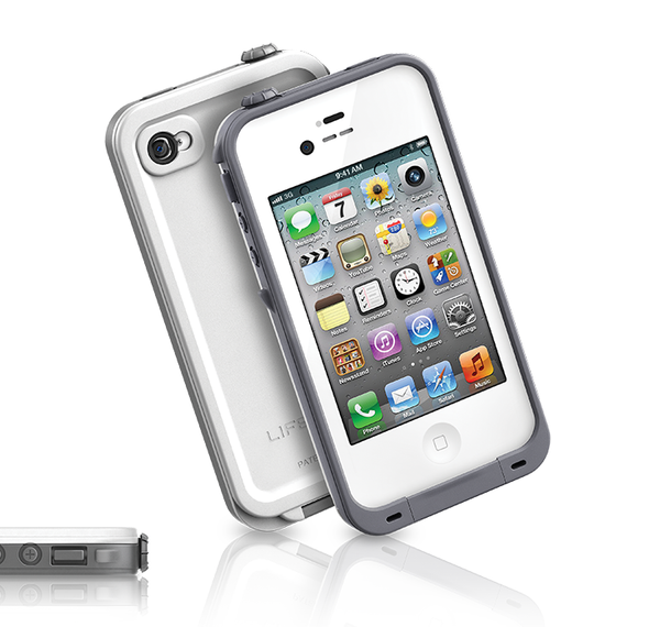 The White LifeProof Case for the iPhone 4/4s