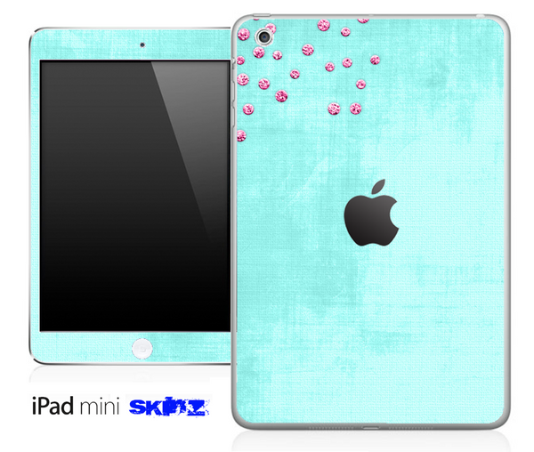 Subtle Vintage Green Skin for the iPad Mini or Other iPad Versions