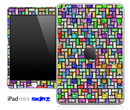 Abstract Color Tiled Pattern Skin for the iPad Mini or Other iPad Versions