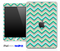 Subtle Green Chevron Pattern Skin for the iPad Mini or Other iPad Versions