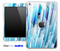 Blue Abstract 3D Pattern Skin for the iPad Mini or Other iPad Versions