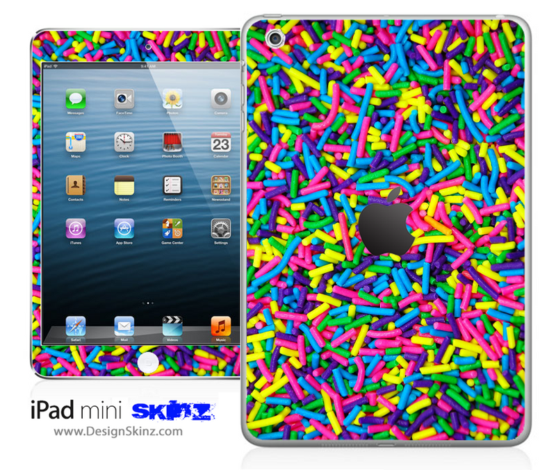 Neon Sprinkles iPad Skin