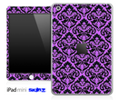Hot Pink and Delicate Pattern Skin for the iPad Mini or Other iPad Versions