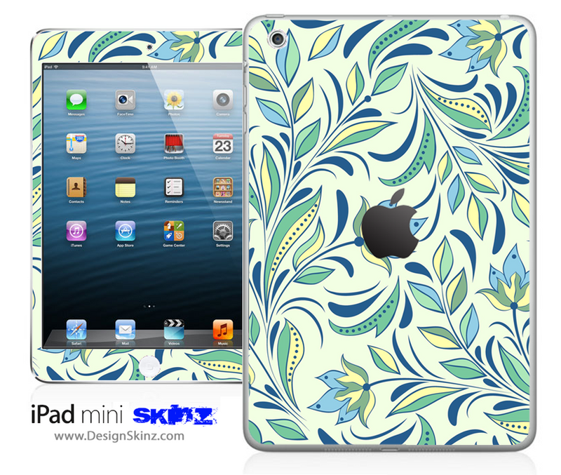 Color Floral iPad Skin