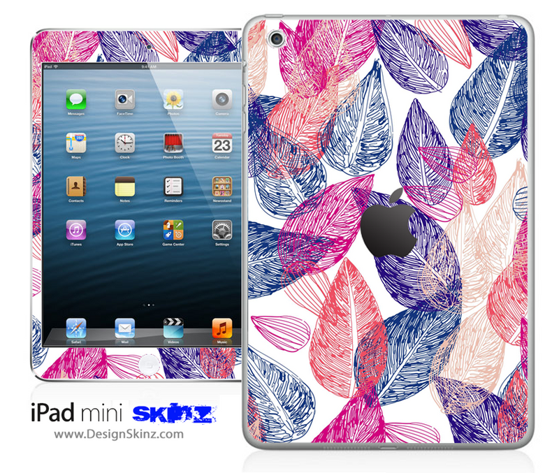 Seamless Floral Illustration iPad Skin