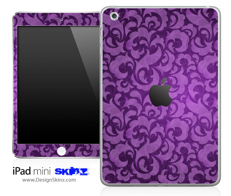 Purple Lace iPad Skin
