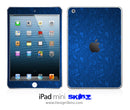 Blue Lacy Pattern iPad Skin